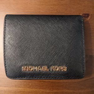 Michael Kors Black Leather Wallet